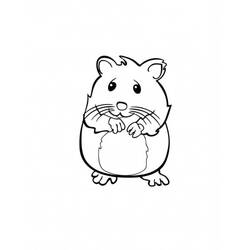 Malvorlage: Hamster (Tiere) #8052 - Kostenlose Malvorlagen zum Ausdrucken