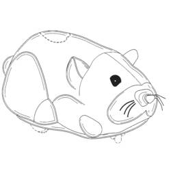Malvorlage: Hamster (Tiere) #8056 - Kostenlose Malvorlagen zum Ausdrucken