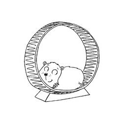 Malvorlage: Hamster (Tiere) #8100 - Kostenlose Malvorlagen zum Ausdrucken