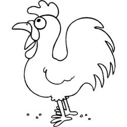 Malvorlage: Huhn (Tiere) #17258 - Kostenlose Malvorlagen zum Ausdrucken