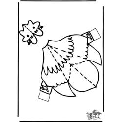Malvorlage: Huhn (Tiere) #17410 - Kostenlose Malvorlagen zum Ausdrucken