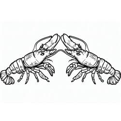 Malvorlage: Hummer (Tiere) #186709 - Kostenlose Malvorlagen zum Ausdrucken