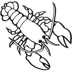 Malvorlage: Hummer (Tiere) #186715 - Kostenlose Malvorlagen zum Ausdrucken