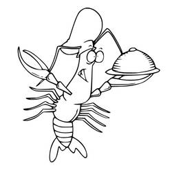Malvorlage: Hummer (Tiere) #186723 - Kostenlose Malvorlagen zum Ausdrucken