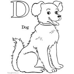 Malvorlage: Hund (Tiere) #10 - Kostenlose Malvorlagen zum Ausdrucken