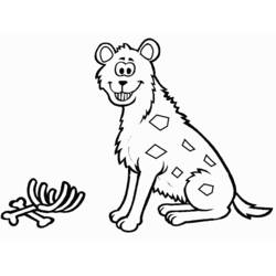Malvorlage: Hyäne (Tiere) #19636 - Kostenlose Malvorlagen zum Ausdrucken