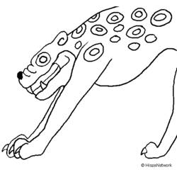 Malvorlage: Jaguar (Tiere) #9016 - Kostenlose Malvorlagen zum Ausdrucken