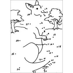 Malvorlage: Känguru (Tiere) #9105 - Kostenlose Malvorlagen zum Ausdrucken