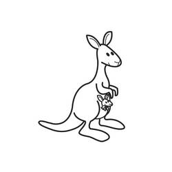 Malvorlage: Känguru (Tiere) #9110 - Kostenlose Malvorlagen zum Ausdrucken