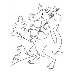 Malvorlage: Känguru (Tiere) #9252 - Kostenlose Malvorlagen zum Ausdrucken