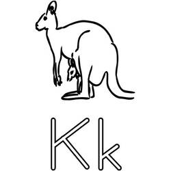 Malvorlage: Känguru (Tiere) #9274 - Kostenlose Malvorlagen zum Ausdrucken