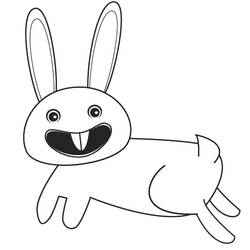 Malvorlage: Kaninchen (Tiere) #9523 - Kostenlose Malvorlagen zum Ausdrucken