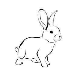 Malvorlage: Kaninchen (Tiere) #9528 - Kostenlose Malvorlagen zum Ausdrucken