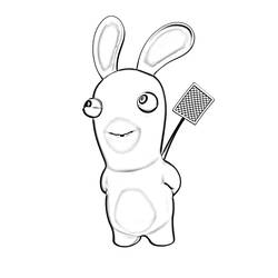 Malvorlage: Kaninchen (Tiere) #9543 - Kostenlose Malvorlagen zum Ausdrucken