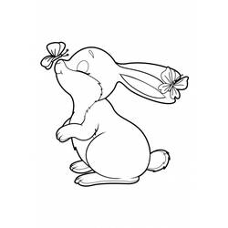 Malvorlage: Kaninchen (Tiere) #9565 - Druckbare Malvorlagen