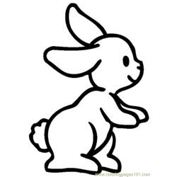 Malvorlage: Kaninchen (Tiere) #9568 - Druckbare Malvorlagen
