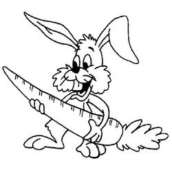 Malvorlage: Kaninchen (Tiere) #9573 - Kostenlose Malvorlagen zum Ausdrucken