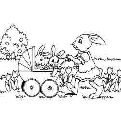 Malvorlage: Kaninchen (Tiere) #9576 - Druckbare Malvorlagen