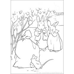 Malvorlage: Kaninchen (Tiere) #9605 - Kostenlose Malvorlagen zum Ausdrucken