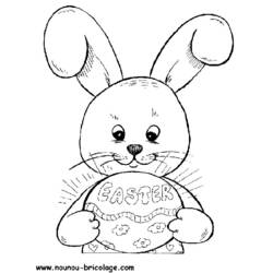 Malvorlage: Kaninchen (Tiere) #9656 - Kostenlose Malvorlagen zum Ausdrucken