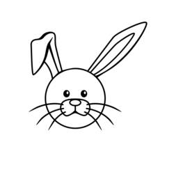 Malvorlage: Kaninchen (Tiere) #9672 - Kostenlose Malvorlagen zum Ausdrucken