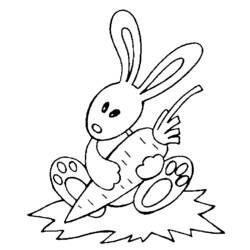 Malvorlage: Kaninchen (Tiere) #9681 - Kostenlose Malvorlagen zum Ausdrucken