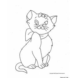Malvorlage: Kätzchen (Tiere) #18185 - Kostenlose Malvorlagen zum Ausdrucken