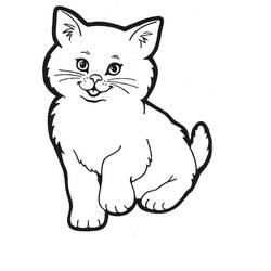 Malvorlage: Katze (Tiere) #1761 - Kostenlose Malvorlagen zum Ausdrucken