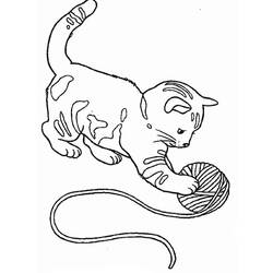 Malvorlage: Katze (Tiere) #1768 - Kostenlose Malvorlagen zum Ausdrucken