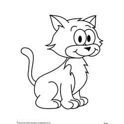 Malvorlage: Katze (Tiere) #1796 - Kostenlose Malvorlagen zum Ausdrucken