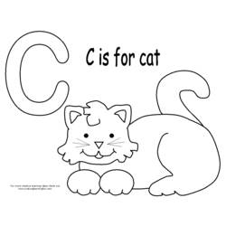 Malvorlage: Katze (Tiere) #1801 - Kostenlose Malvorlagen zum Ausdrucken