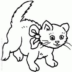 Malvorlage: Katze (Tiere) #1906 - Kostenlose Malvorlagen zum Ausdrucken