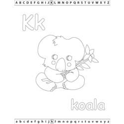Malvorlage: Koala (Tiere) #9392 - Kostenlose Malvorlagen zum Ausdrucken