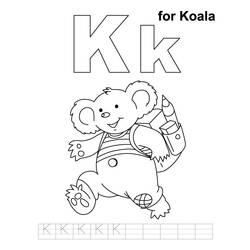 Malvorlage: Koala (Tiere) #9436 - Kostenlose Malvorlagen zum Ausdrucken