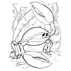 Malvorlage: Krabbe (Tiere) #4626 - Kostenlose Malvorlagen zum Ausdrucken
