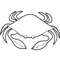Malvorlage: Krabbe (Tiere) #4633 - Kostenlose Malvorlagen zum Ausdrucken