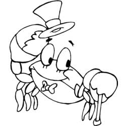 Malvorlage: Krabbe (Tiere) #4635 - Kostenlose Malvorlagen zum Ausdrucken