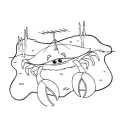 Malvorlage: Krabbe (Tiere) #4656 - Kostenlose Malvorlagen zum Ausdrucken