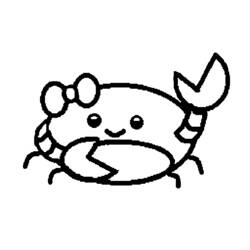Malvorlage: Krabbe (Tiere) #4665 - Kostenlose Malvorlagen zum Ausdrucken