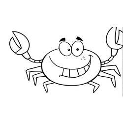Malvorlage: Krabbe (Tiere) #4735 - Kostenlose Malvorlagen zum Ausdrucken