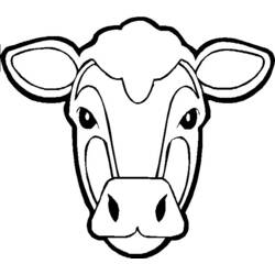 Malvorlage: Kuh (Tiere) #13241 - Kostenlose Malvorlagen zum Ausdrucken