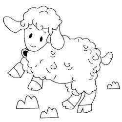 Malvorlage: Lamm (Tiere) #191 - Kostenlose Malvorlagen zum Ausdrucken