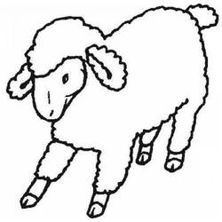 Malvorlage: Lamm (Tiere) #233 - Kostenlose Malvorlagen zum Ausdrucken
