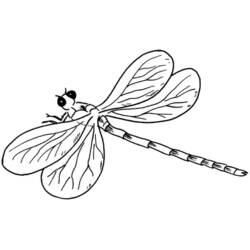 Malvorlage: Libelle (Tiere) #10024 - Kostenlose Malvorlagen zum Ausdrucken