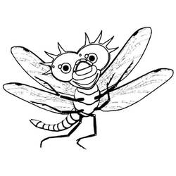 Malvorlage: Libelle (Tiere) #10038 - Kostenlose Malvorlagen zum Ausdrucken