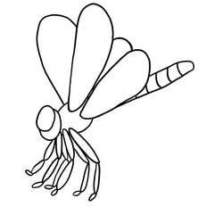 Malvorlage: Libelle (Tiere) #10043 - Kostenlose Malvorlagen zum Ausdrucken