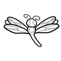 Malvorlage: Libelle (Tiere) #10072 - Kostenlose Malvorlagen zum Ausdrucken
