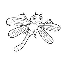 Malvorlage: Libelle (Tiere) #9883 - Kostenlose Malvorlagen zum Ausdrucken