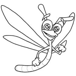 Malvorlage: Libelle (Tiere) #9942 - Kostenlose Malvorlagen zum Ausdrucken