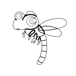 Malvorlage: Libelle (Tiere) #9952 - Kostenlose Malvorlagen zum Ausdrucken